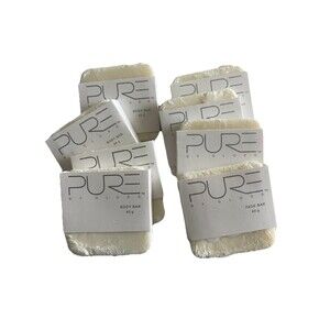 PURE BY GLOSS Body & Face Bar Soap Super Foam Lemon Infusion Travel Lot SEALED